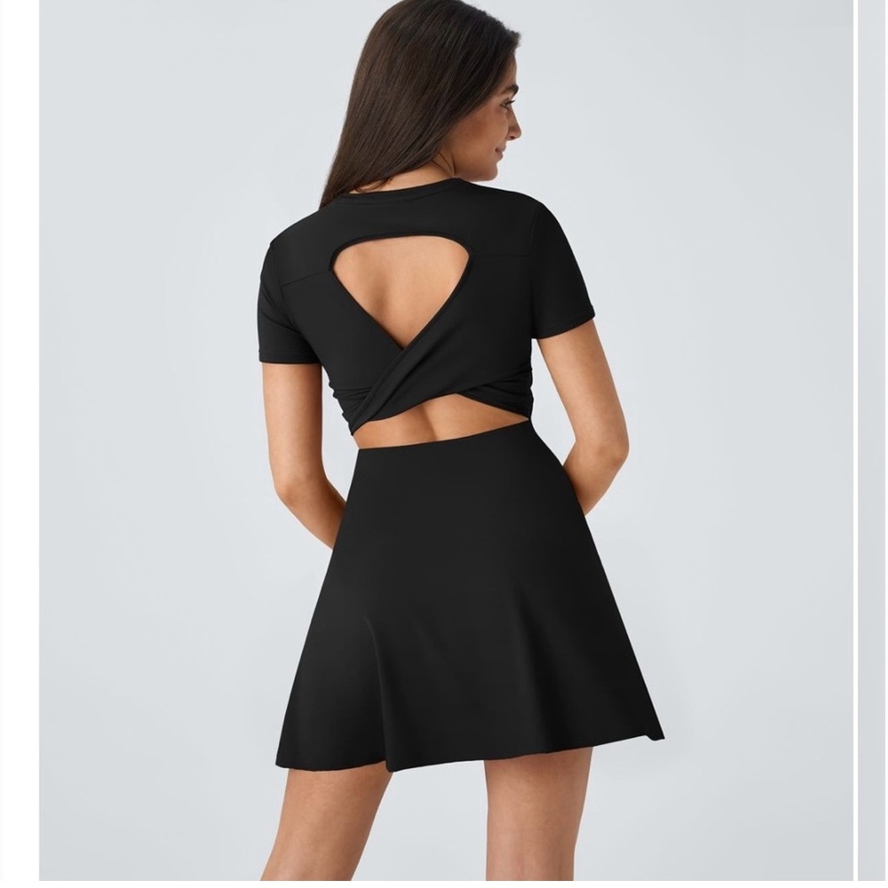 HALARA Black Mini Dress